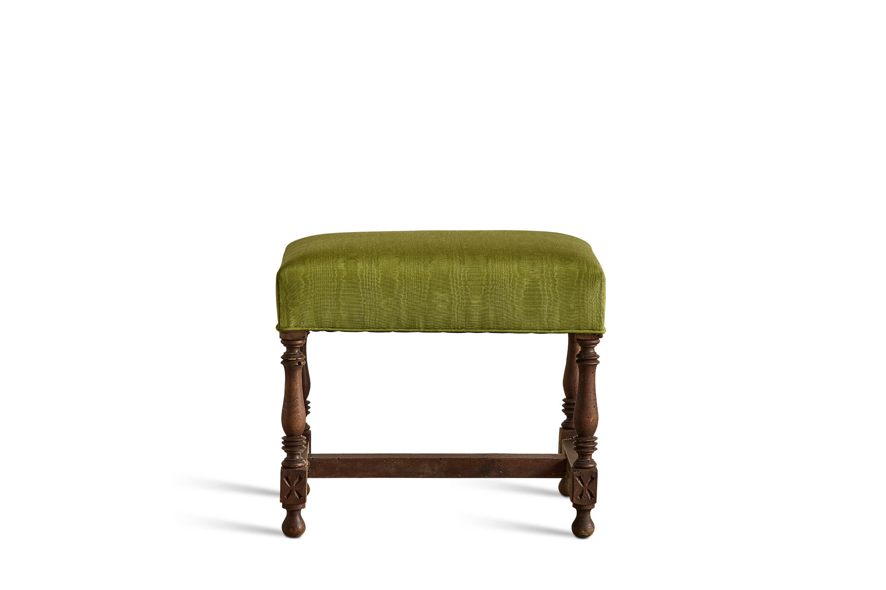 Moire Upholstered Stool (LA)