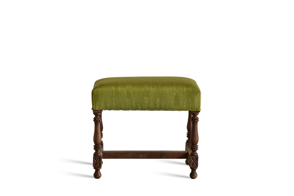 Moire Upholstered Stool (LA)