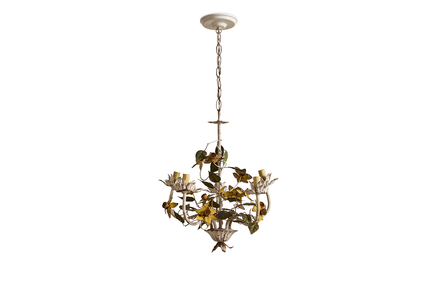 Floral Iron Chandelier (LA)