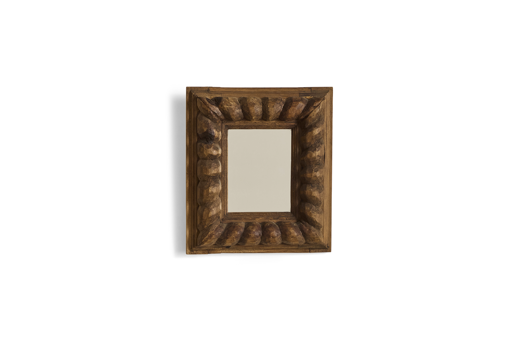 Carved Oak Mirror (LA)