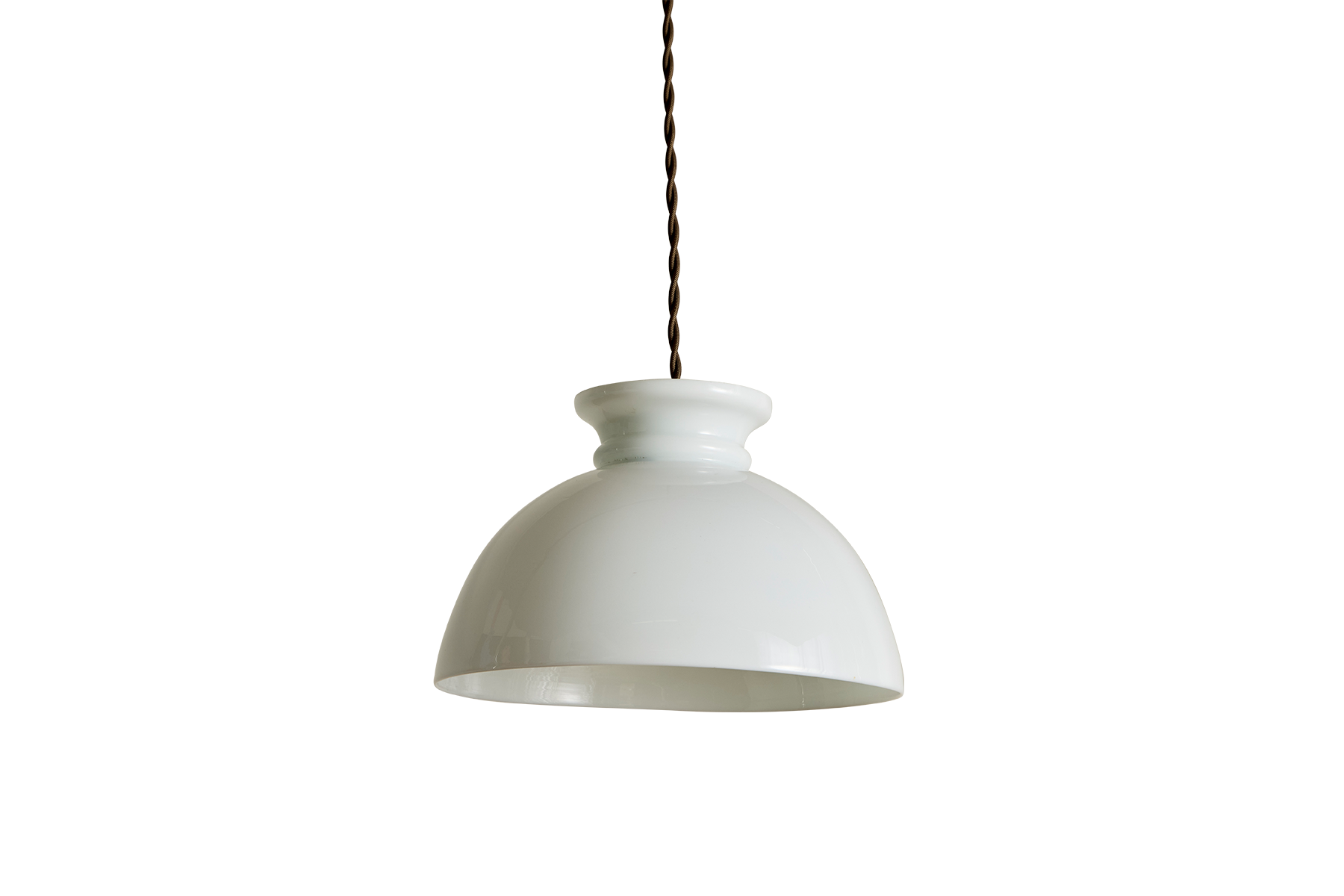 Milk Glass Pendant