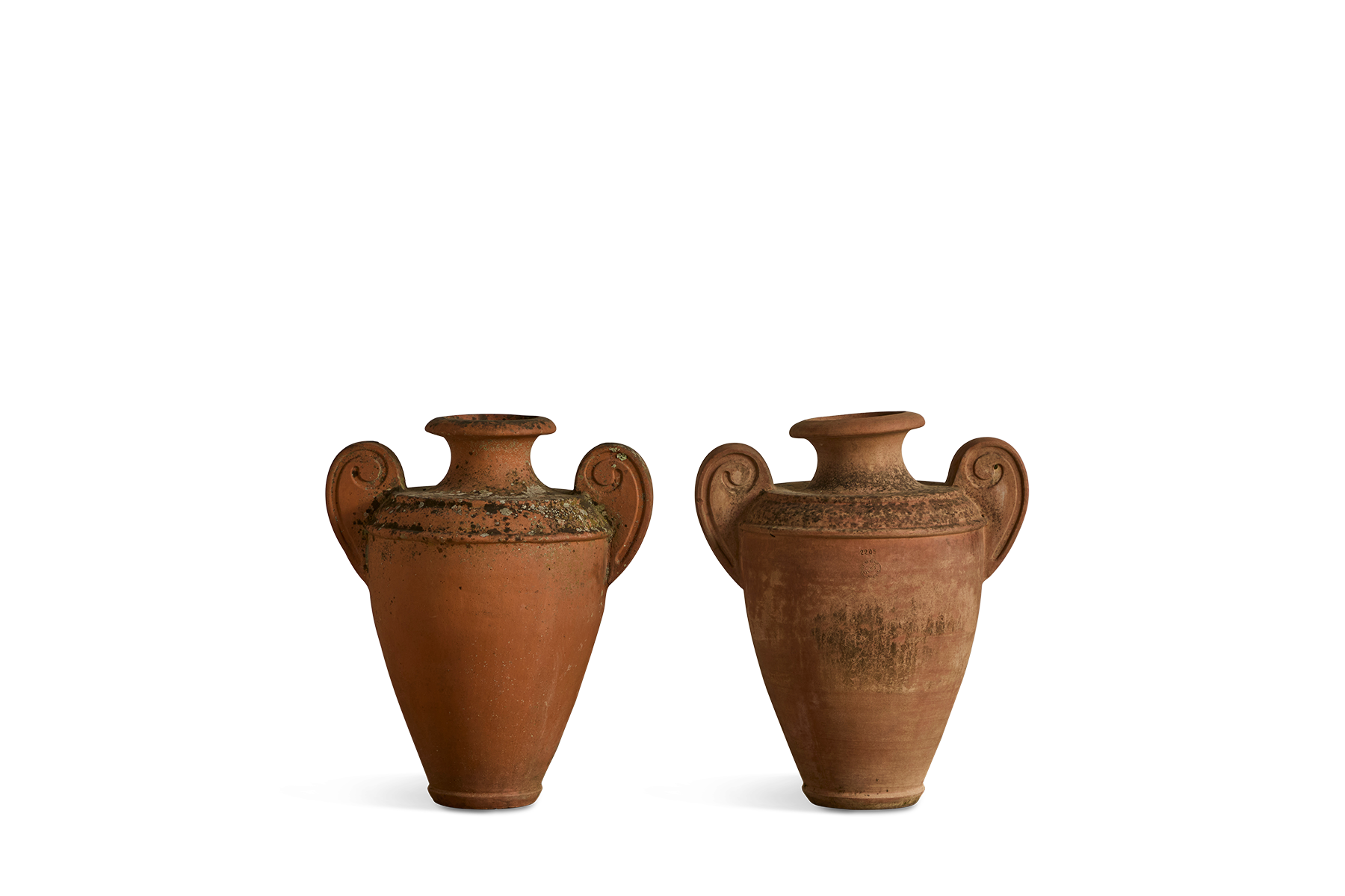 Pair of Terracotta Urns