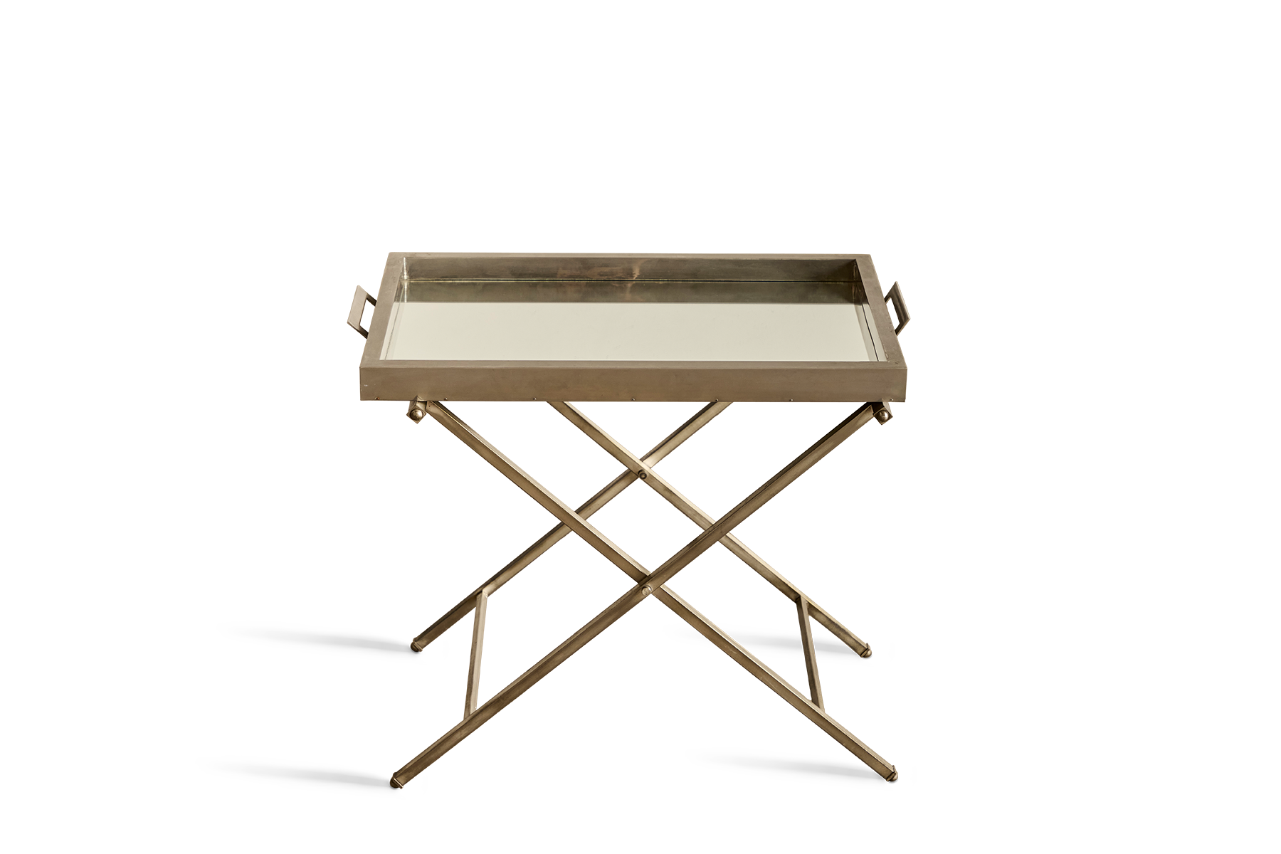 1940s Nickel Tray Table