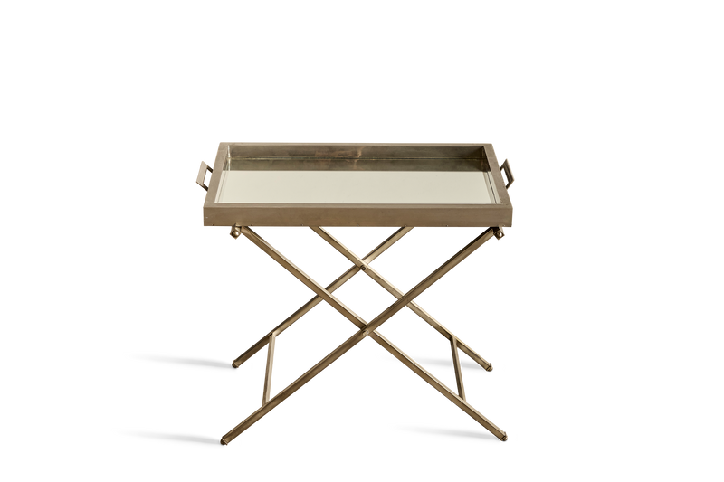 1940s Nickel Tray Table