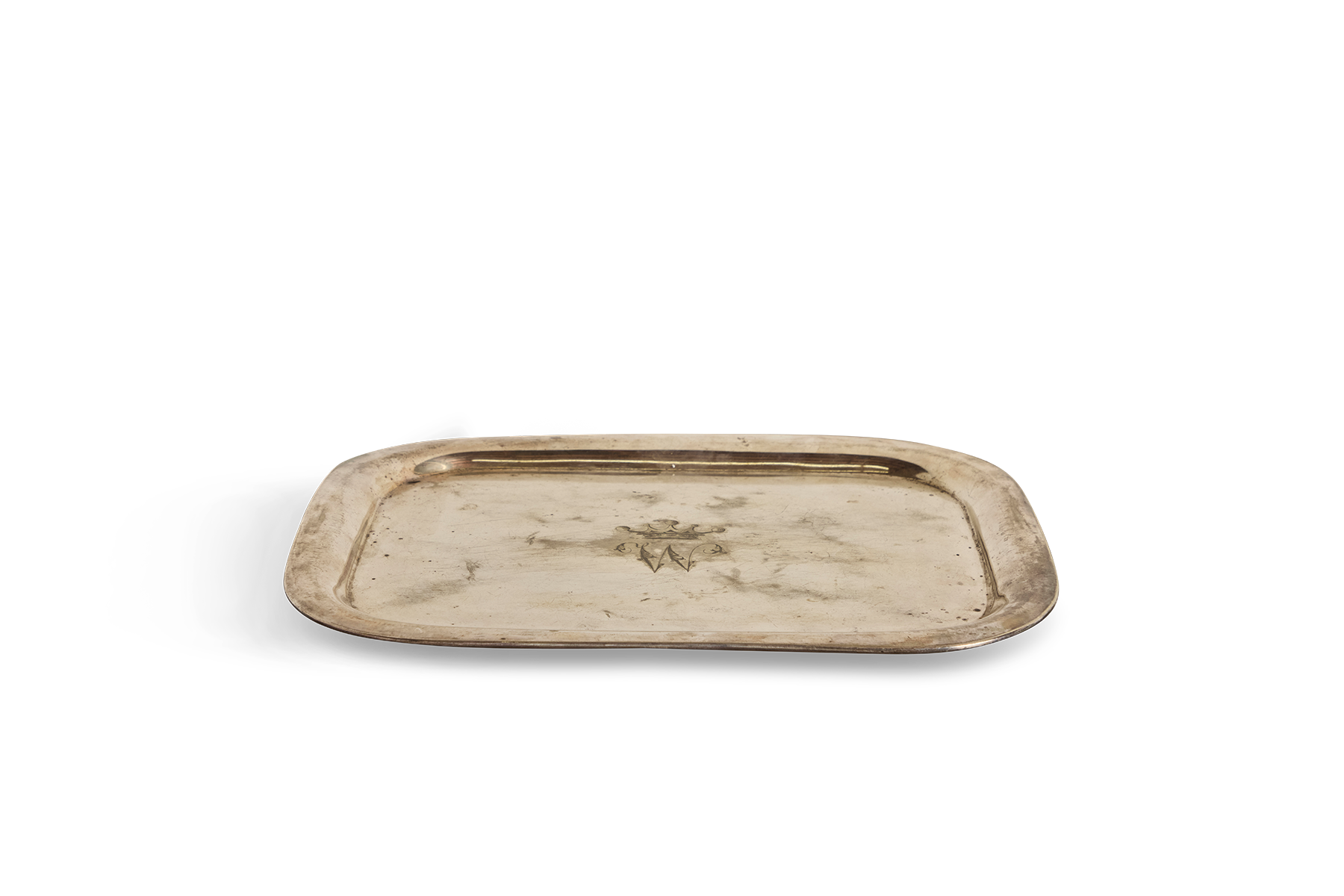 French Silver Plated Tray