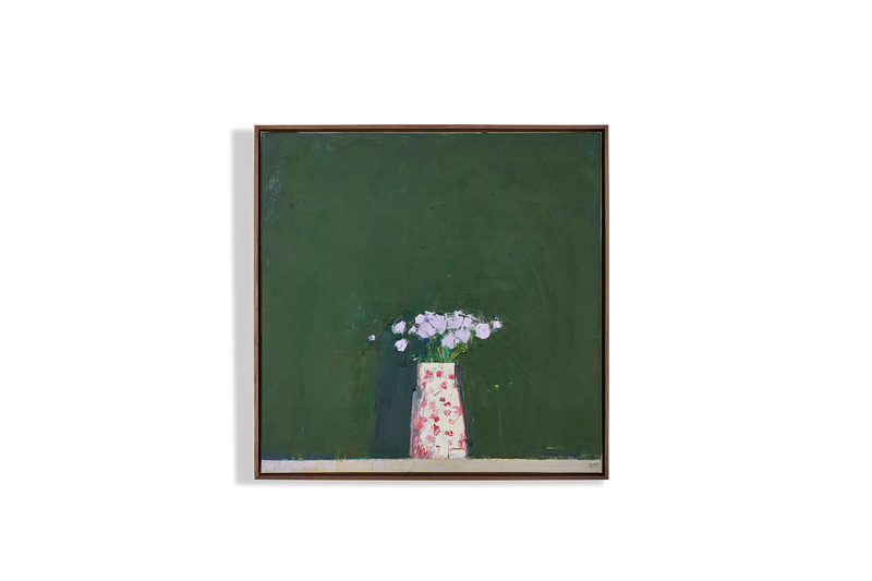 Mary Jo O'Gara, Purple Fleur Green (NYC)