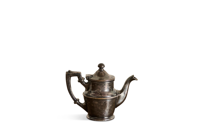 Small Hotel Silver Teapot