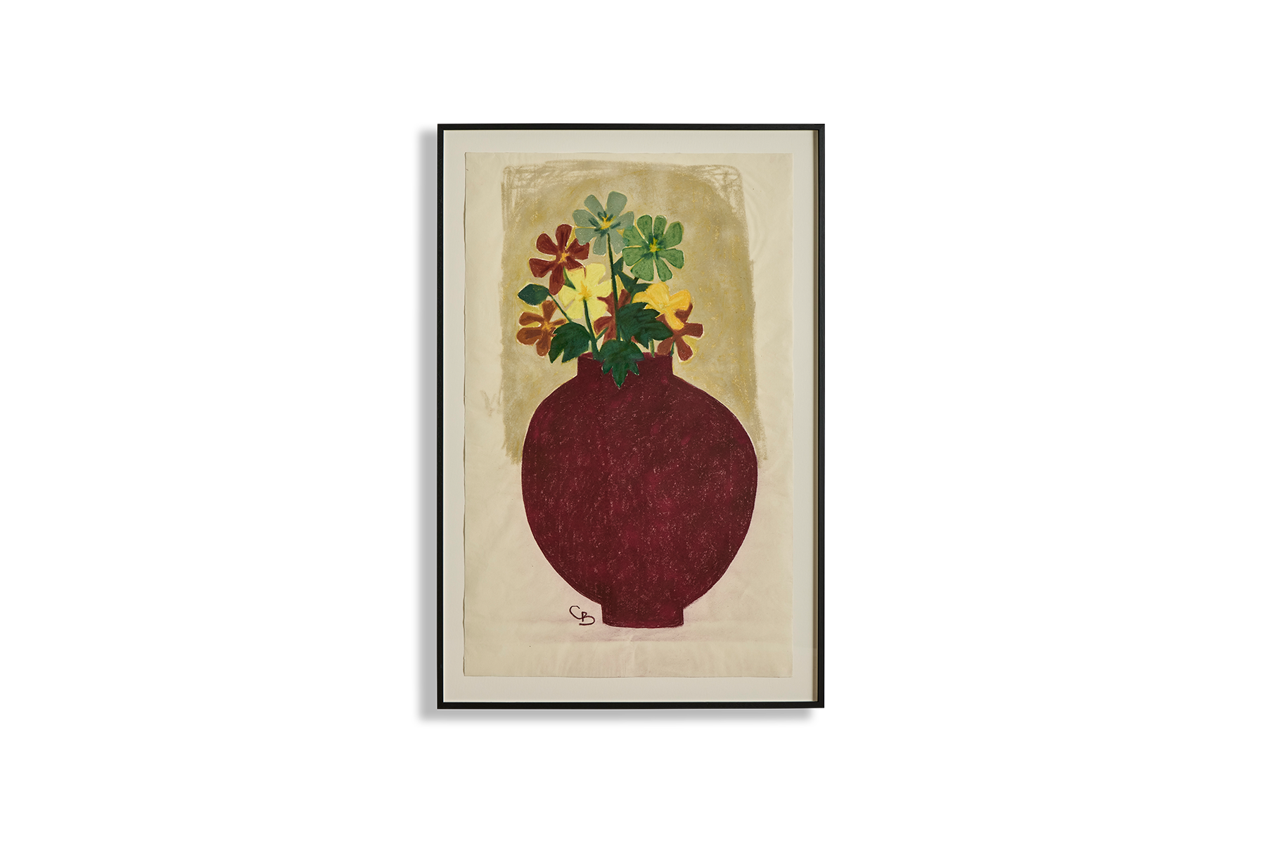 Red Vase
