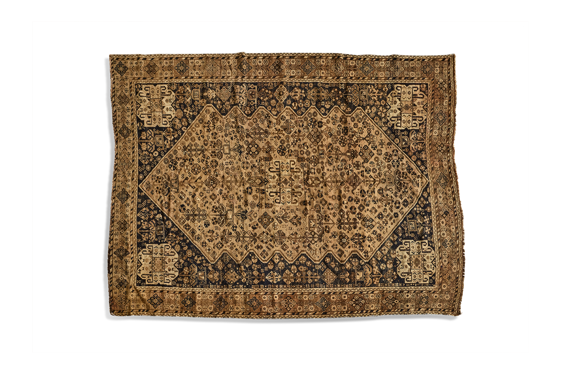 Beige Shiraz Rug 7'2 x 10'2