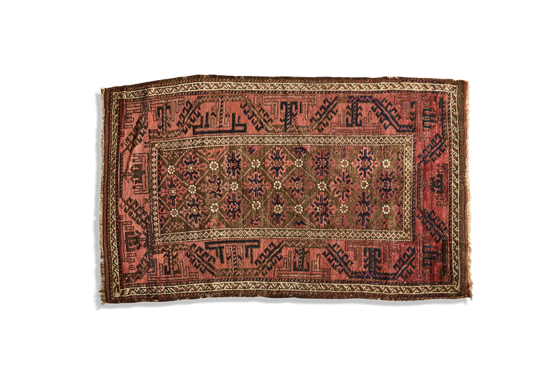 Tribal Baluch Rug 2'10 x 4'8