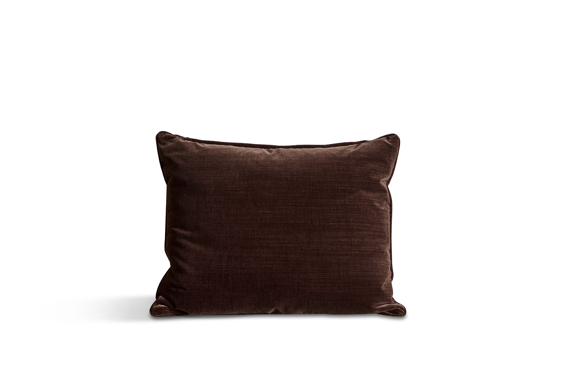 Velvet Pillow in Chocolate