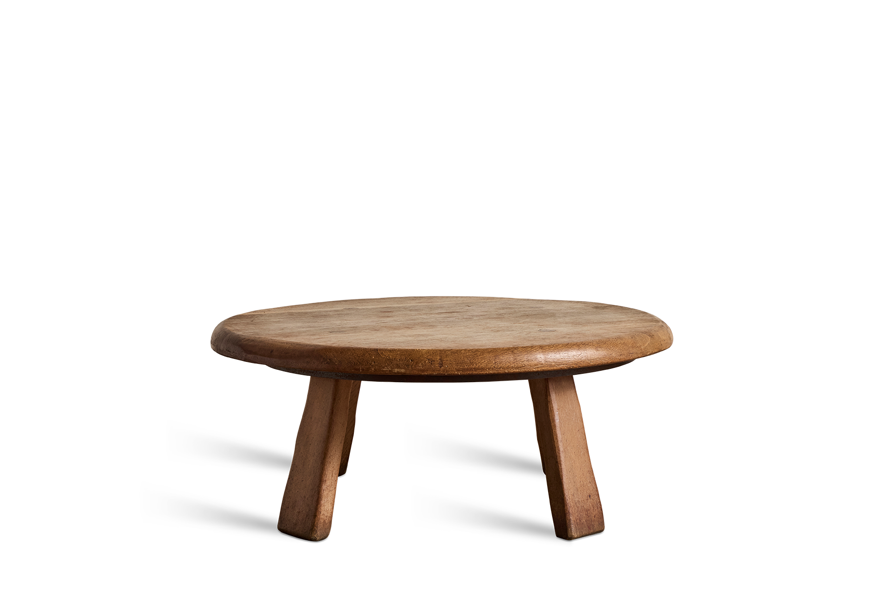 Round Oak Coffee Table