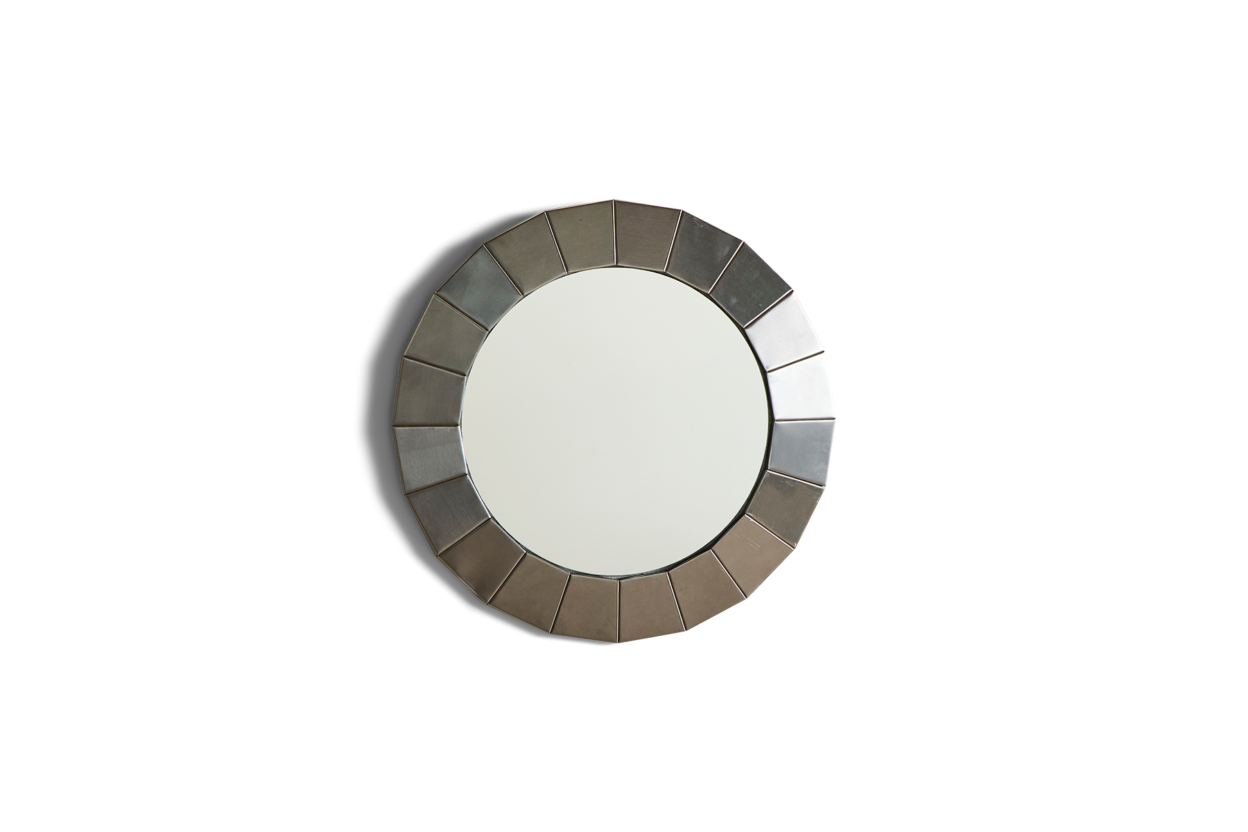 Round Chrome Mirror