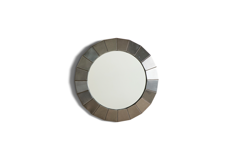 Round Chrome Mirror