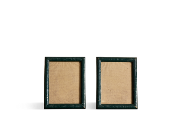 Art Deco Leather Frames
