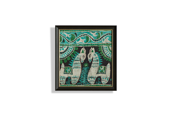 Silk Batik Textile Art