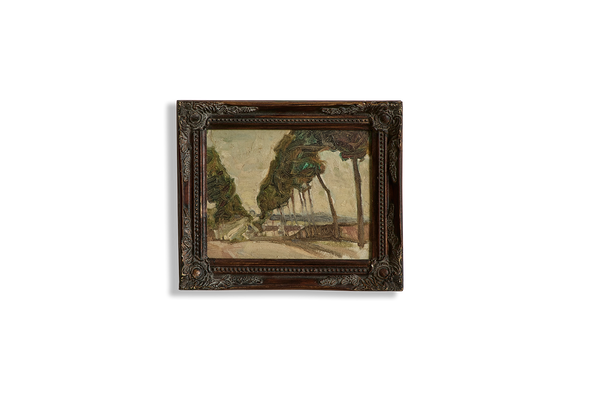 Country Road Oil Painting