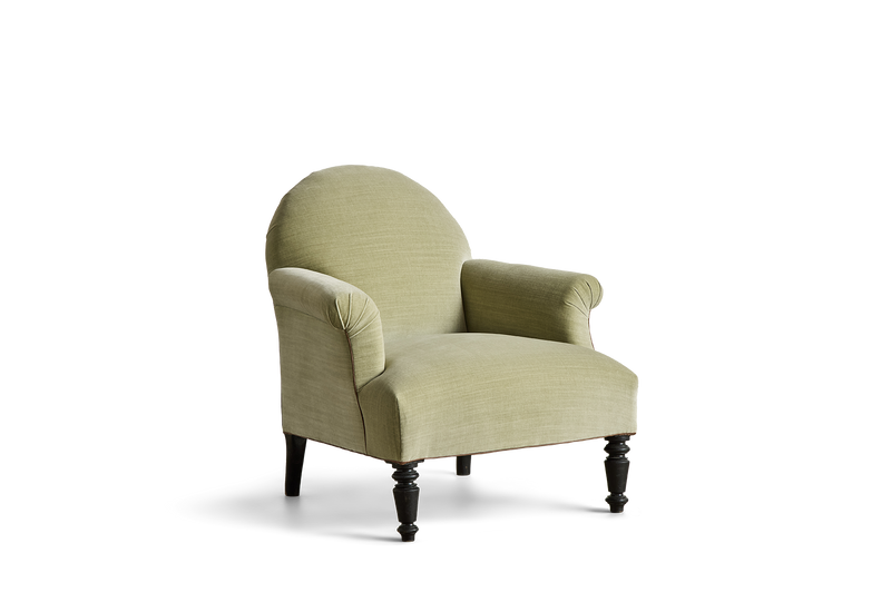 Pair of Velvet Club Chairs