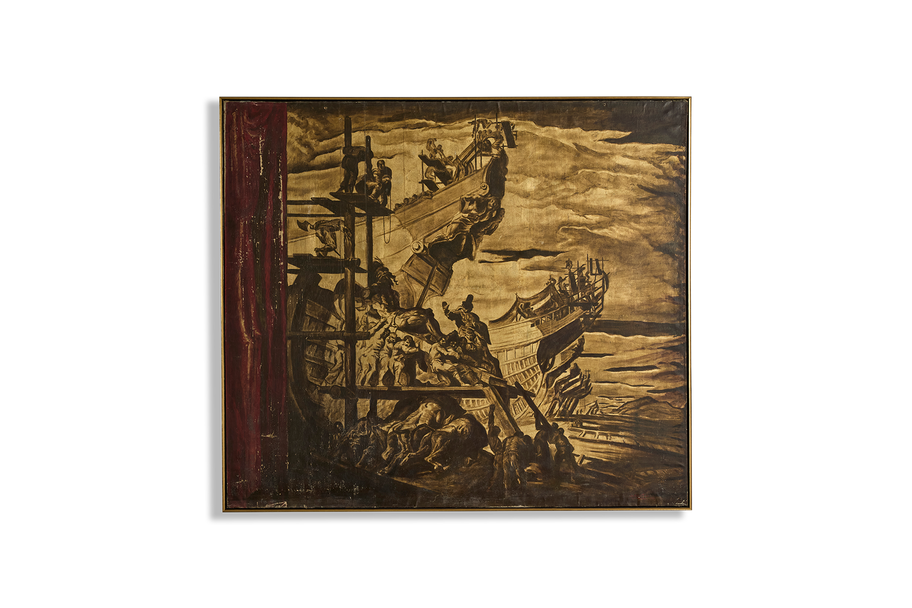 Ship Scene Painting No.2
