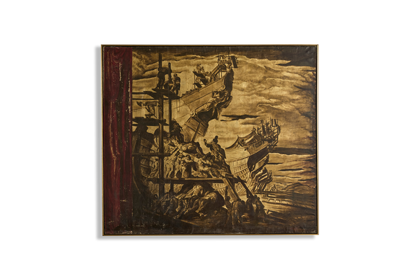 Ship Scene Painting No.2
