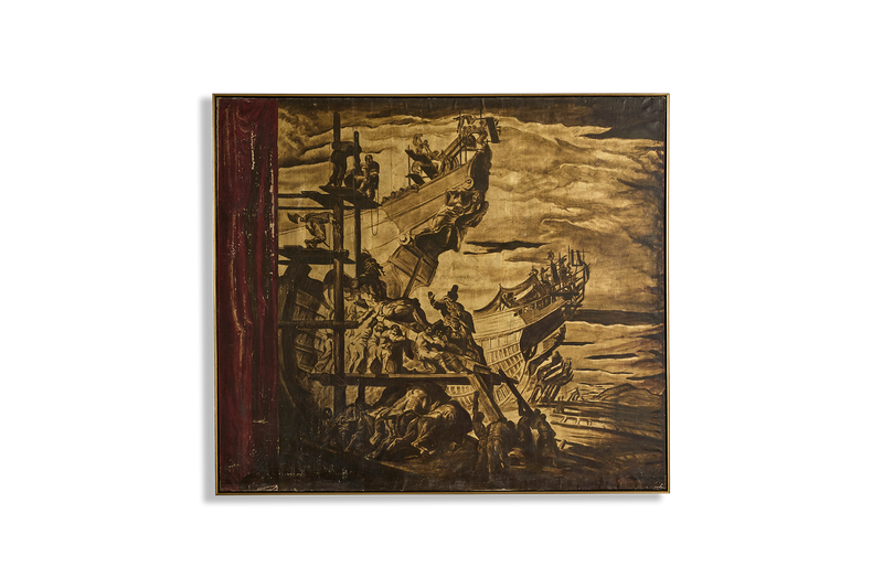 Ship Scene Painting No.2