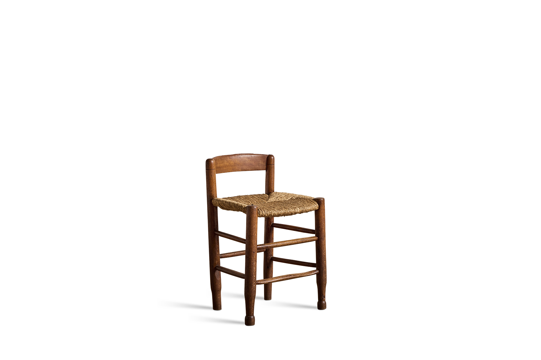 Pair of Petite Rush Chairs