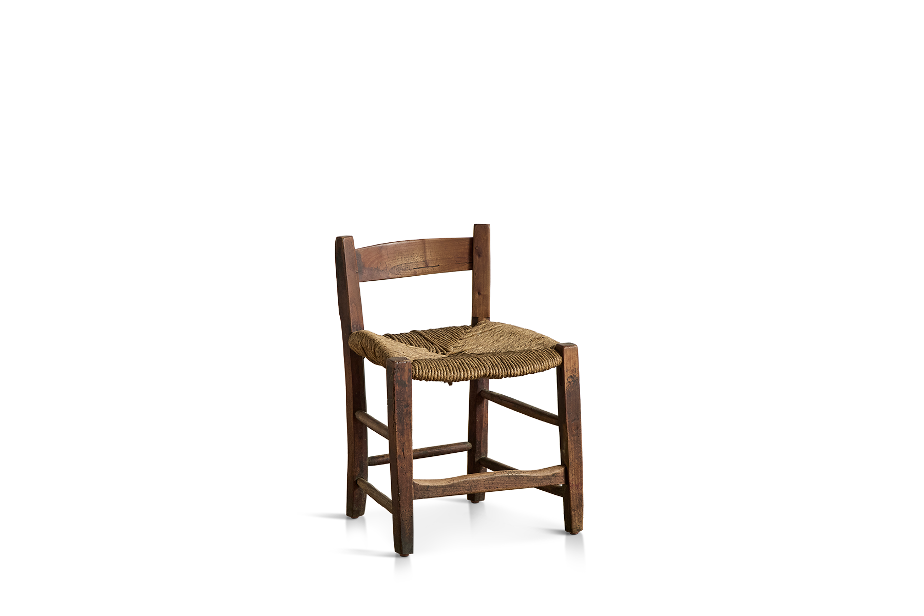 Rustic Rush Stool
