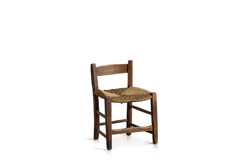 Rustic Rush Stool