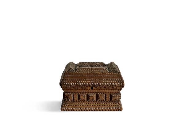 Small Tramp Art Jewelry Box