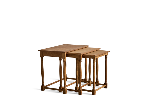 Danish Oak Nesting Tables