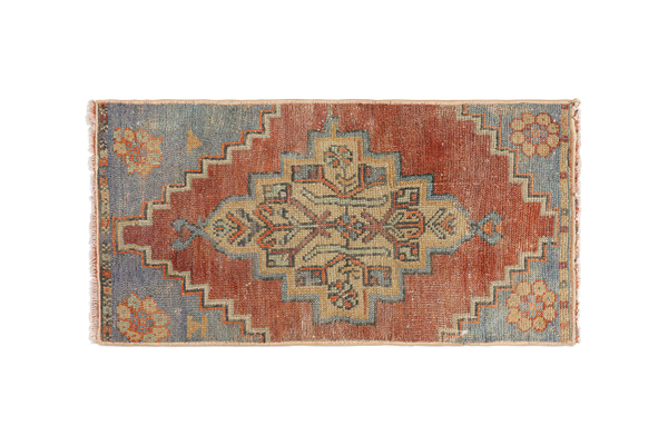 Oushak Throw Rug  1’5 X 2’9