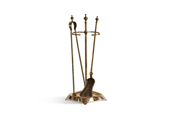 Brass Fire Tool Set