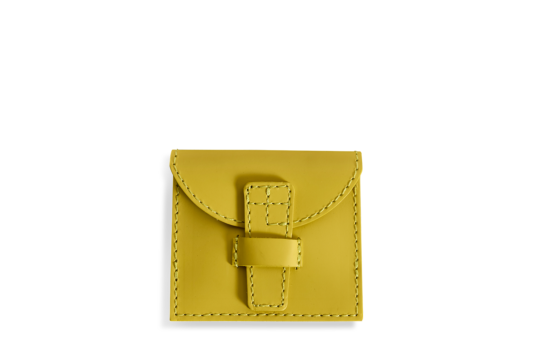 Coin Case in Yellow
