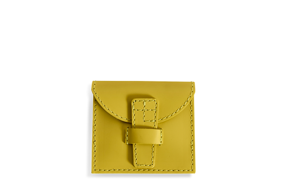 Coin Case in Yellow