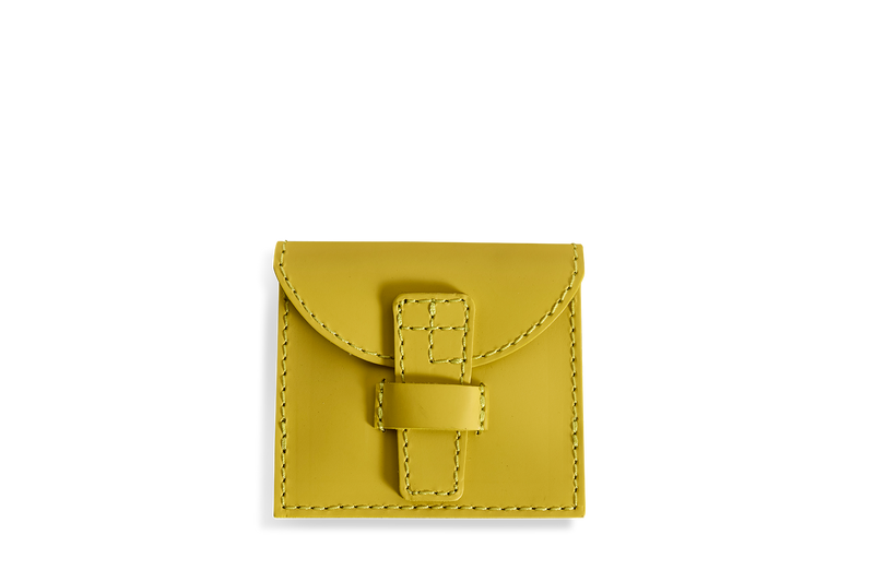 Coin Case in Yellow