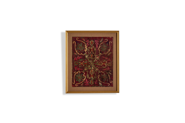 19th Century Embroidered Textile Art