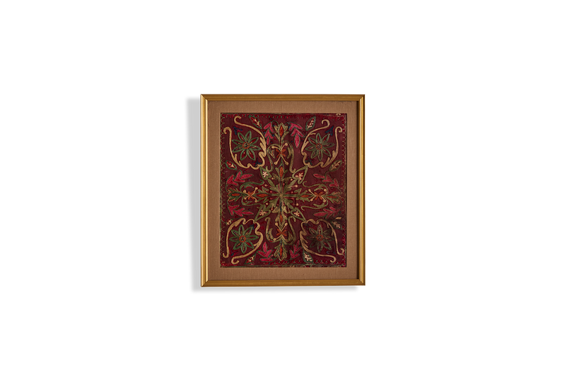 19th Century Embroidered Textile Art