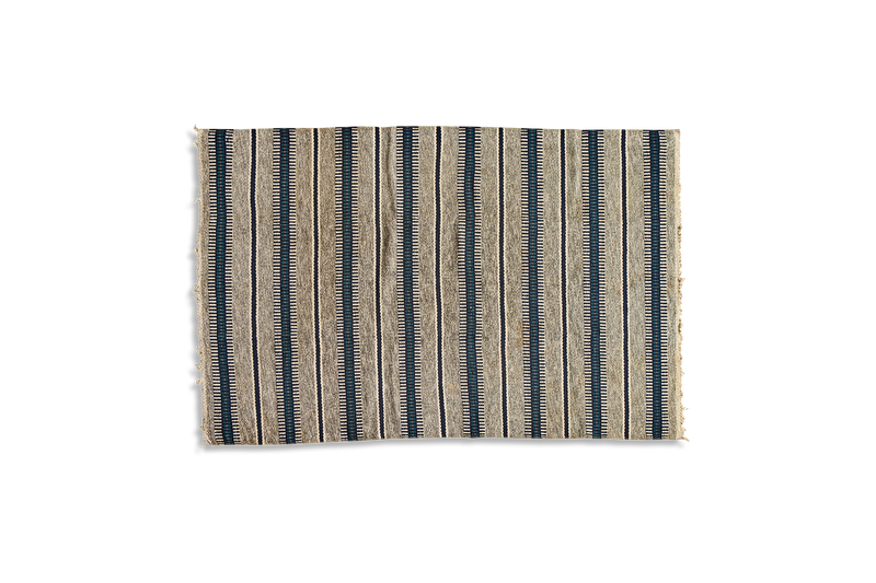 Swedish Striped Rug 4’2 X 6’5