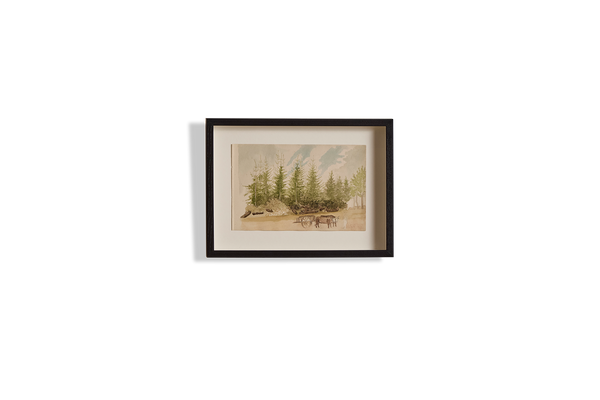 Farmland Watercolor