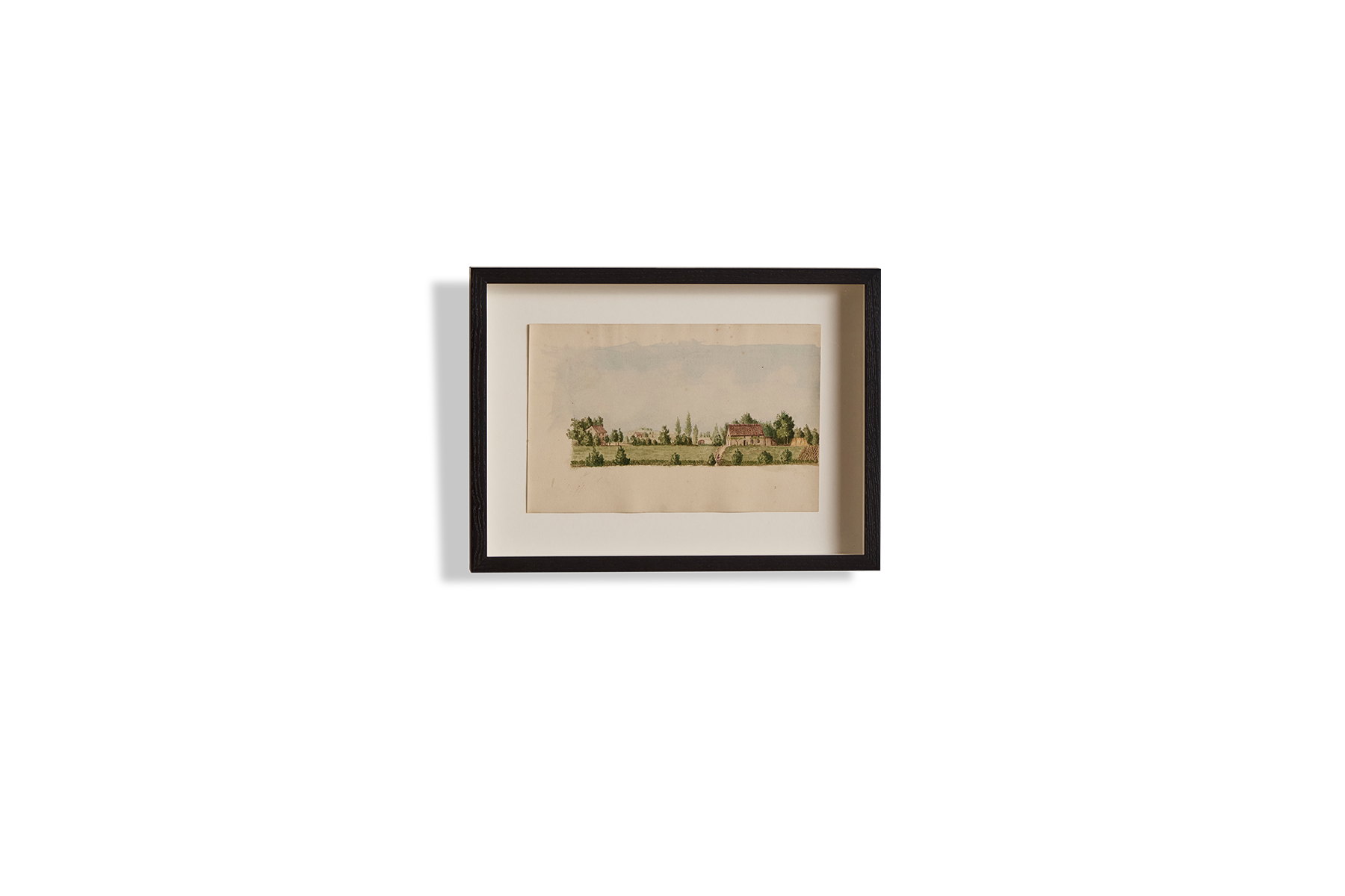 Farmhouse Watercolor