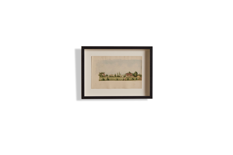Farmhouse Watercolor