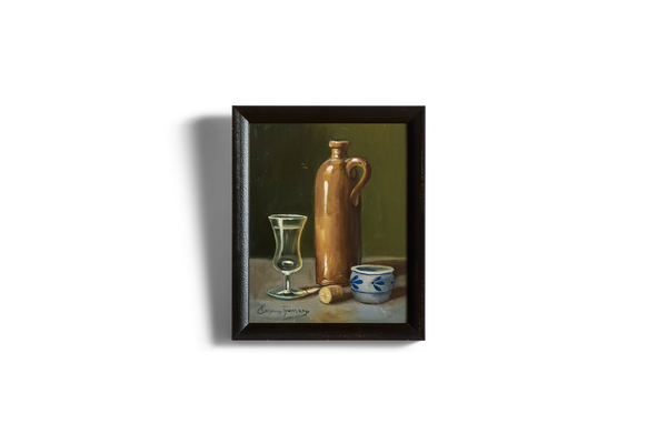 The Glass of Dutch Jenever