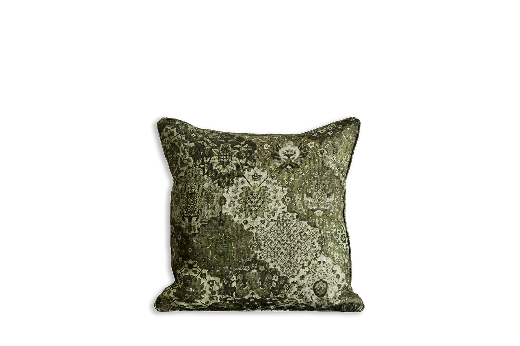 Linen Pillow in Caspar, Juniper