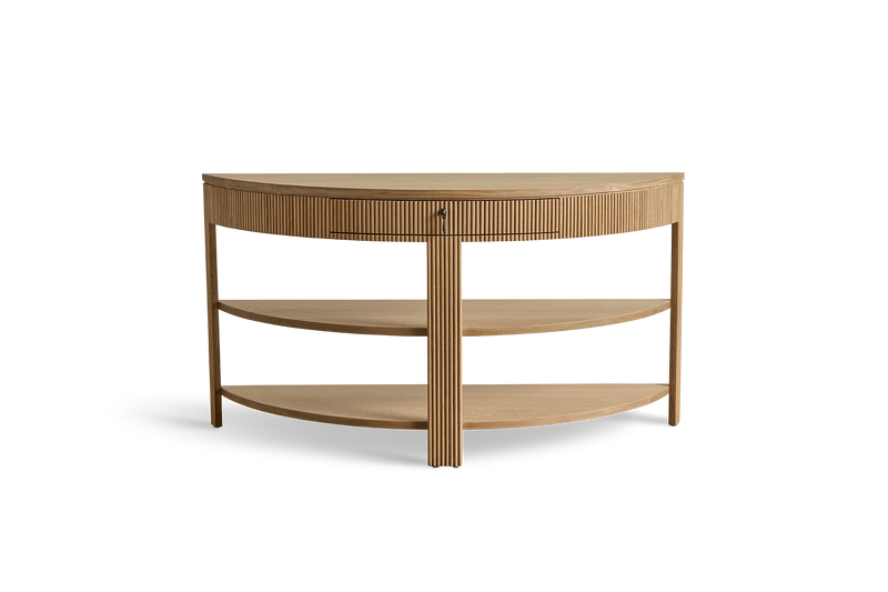 Demilune Console