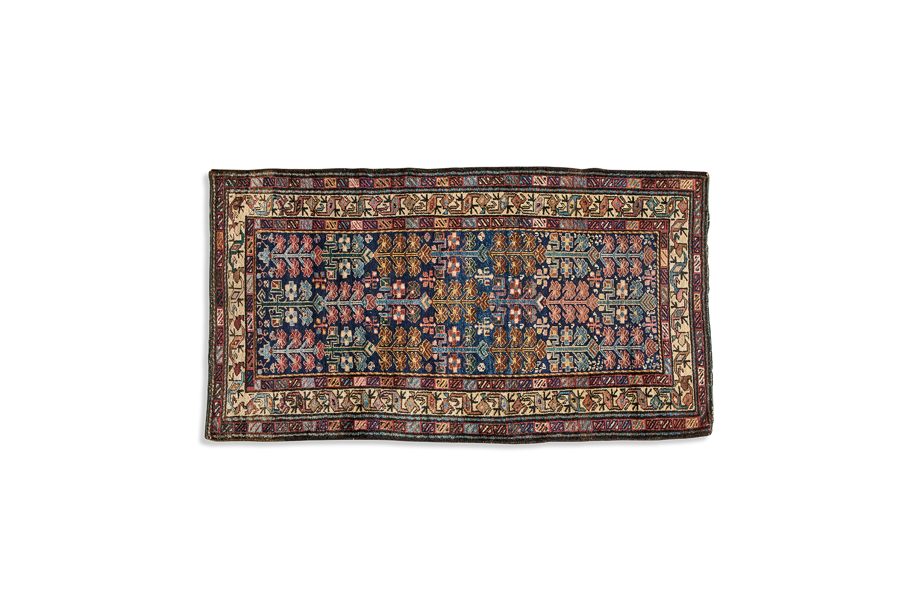 Navy Botanical Rug 3’3 X 5’11