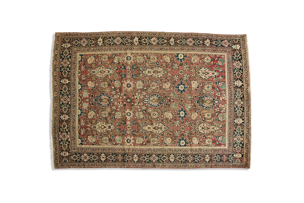 Bluish & Blue Mahal Rug 7’5 X 10’8
