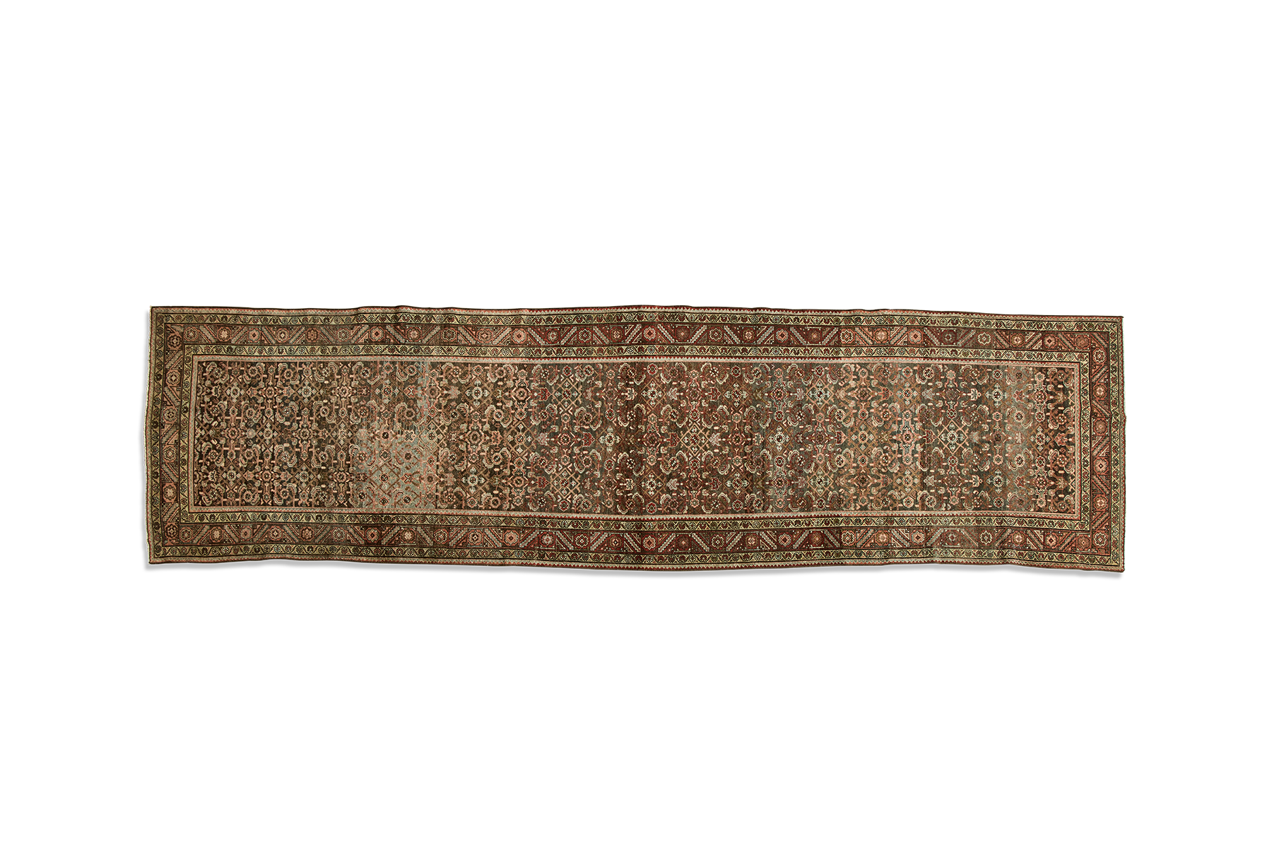 Grey Malayer Runner 3’8 X 13’4