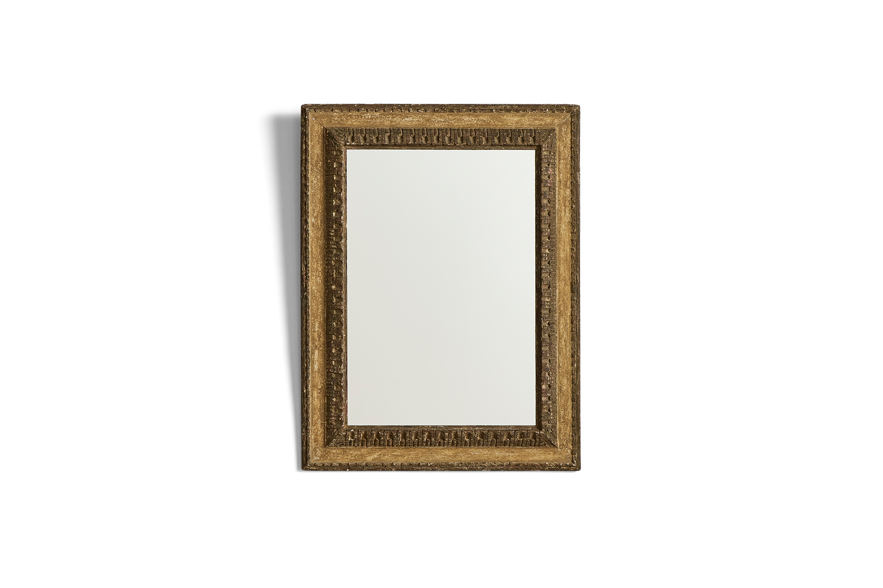 French Wood Carved Mirror