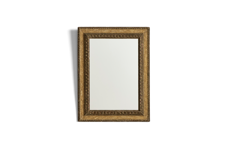 French Wood Carved Mirror