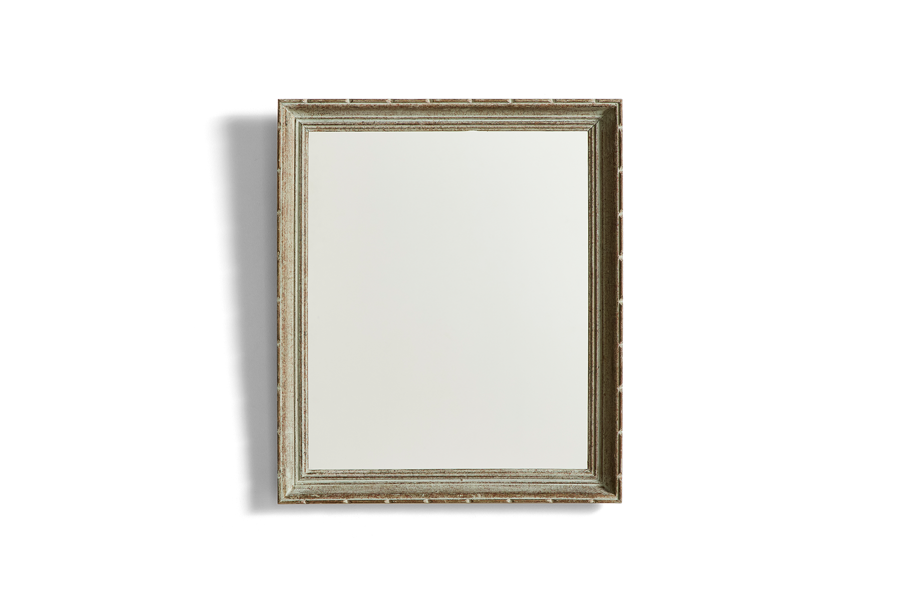 Rustic Painted Mirror